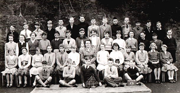 Primary 7 pupils in1957